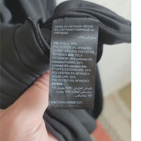 WHITE HOUSE BLACK MARKET SLEEVELESS V NECK MAXI DRESS IN BLACK, SZ 0 - Picture 8 of 15